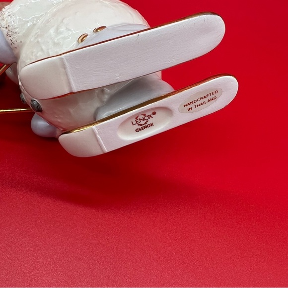 LENOX Snowman on Skis Ornament - Picture 6 of 9